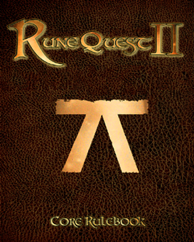 RuneQuest II Core Rulebook の表紙